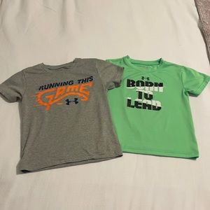 Boys Under Armour shirts